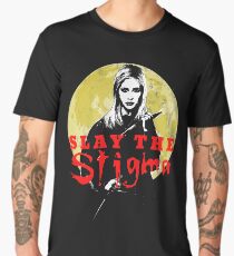 Buffy The Vampire Slayer Slay The Stigma Men's Premium T-Shirt