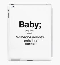 Dirty Dancing Baby Definition iPad Case/Skin