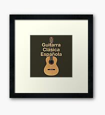 Guitarra Clasica Espanola Framed Print