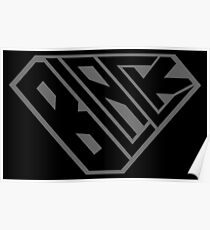 Black SuperEmpowered (Black on Black) Poster