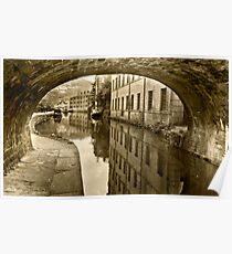 Rochdale Canal, Hebden Bridge Poster