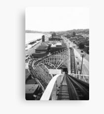 "The Cyclone" Revere Beach, MA Canvas Print