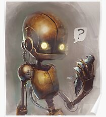 Curious robo Poster