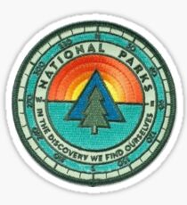National Parks Patch Sticker
