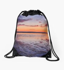 Murvagh Beach Sunset Drawstring Bag