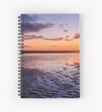 Murvagh Beach Sunset Spiral Notebook
