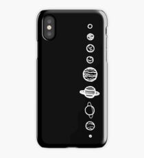 Black Planets iPhone Case