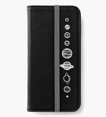 Vinilo o funda para iPhone Planetas negros