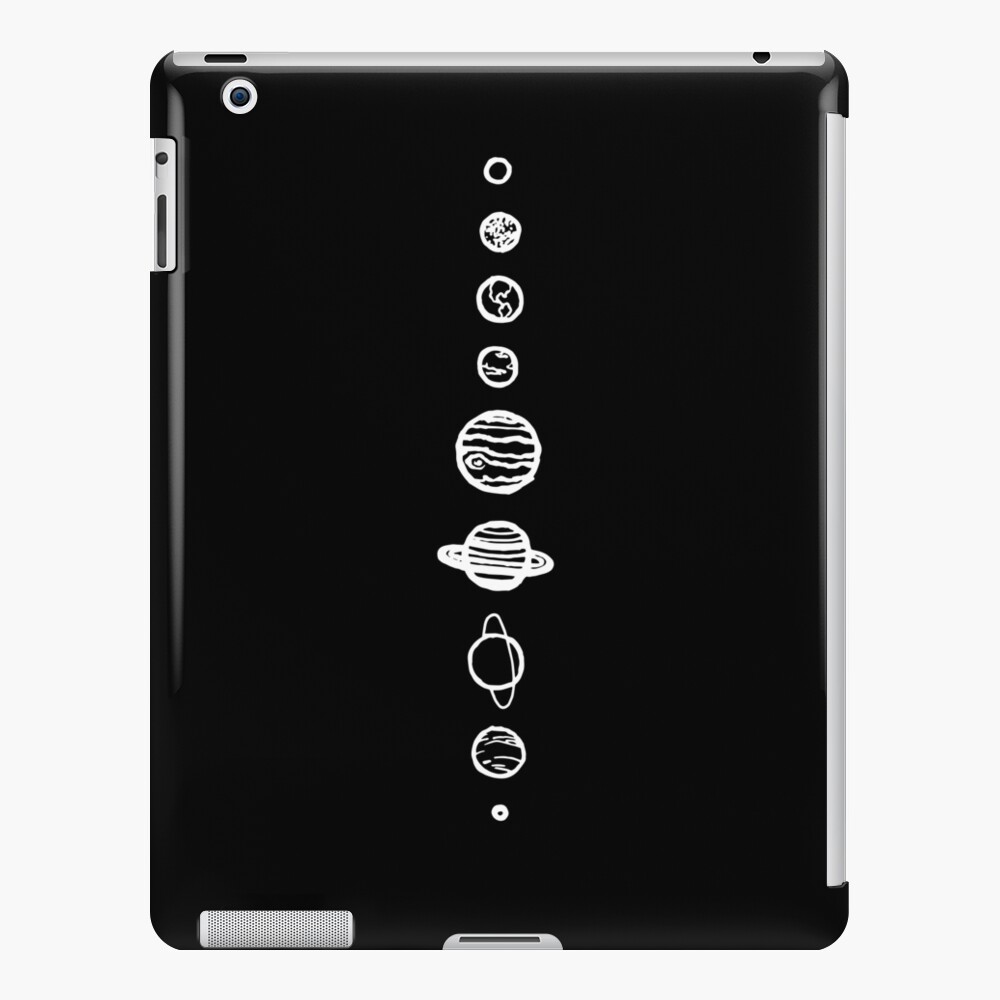 Black Planets iPad Case & Skin