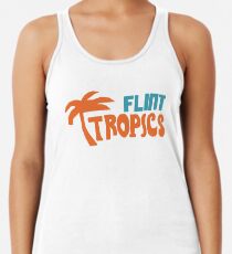 Camiseta con espalda nadadora Flint Tropics