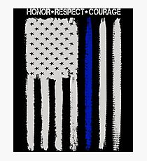 Cool Police Apparel Photographic Print