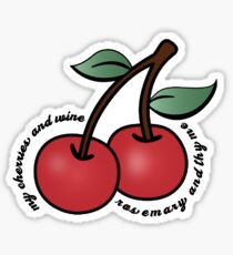 Cherry - Lana Del Rey Sticker