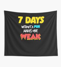 Funny Pun Joke Apparel Wall Tapestry