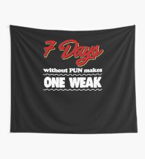 Funny Pun Joke Apparel Wall Tapestry
