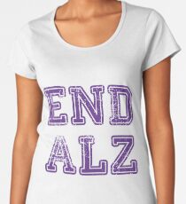 End ALZ Women's Premium T-Shirt
