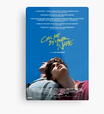 Lienzo metálico Llámame por tu nombre Póster de cine