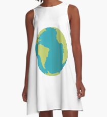 Earth A-Line Dress