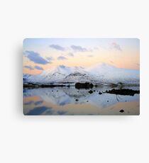 Blackmount Mirror Canvas Print