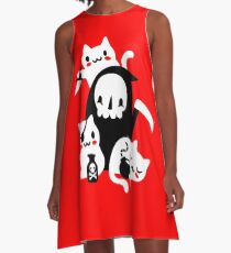 Deaths Little Helpers A-Line Dress