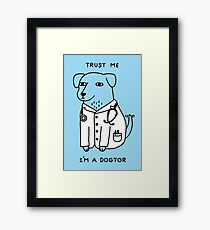 Dogtor Framed Print