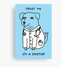 Dogtor Canvas Print
