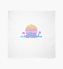 Retro Miami Skyline Scarf