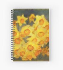 A Host of Golden Daffodils Spiral Notebook