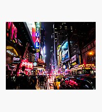 New York City Night Photographic Print