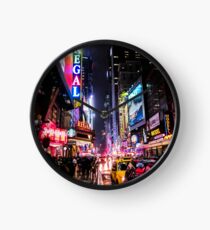 Reloj Noche de la ciudad de Nueva York