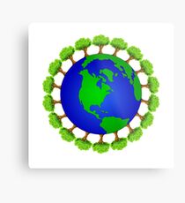 Ecology nature lover Metal Print