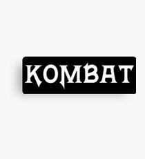 Kombat Canvas Print