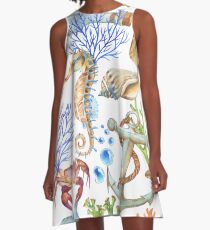 Living under the sea A-Line Dress