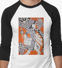 Flowering Consciousness Men's Baseball ¾ T-Shirt