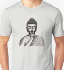 Shh ... do not disturb - Buddha - New Unisex T-Shirt