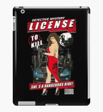DETECTIVE MYSTERY - License to Kill iPad Case/Skin