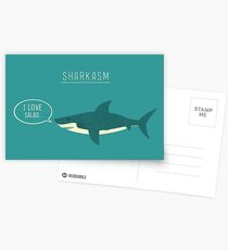 Sharkasm Postcards