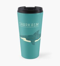 Sharkasm Travel Mug