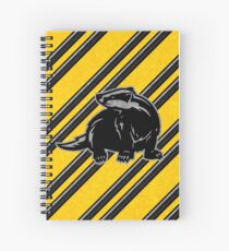 Helga's Badger Spiral Notebook