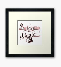 Science is Magic Framed Print