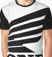 Camiseta gráfica Alas de Honda