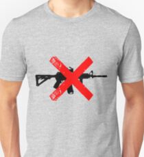 Ban Bump Stock Assault Rifles Unisex T-Shirt