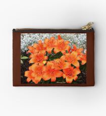Orange Lilies in My Garden Studio Pouch
