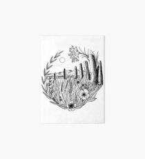Ring of Brodgar Illustration Art Board Print