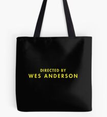 Directed by Wes Anderson Tote Bag