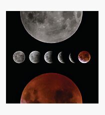 Bloodmoon Photographic Print