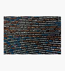 Programming Language Photographic Print