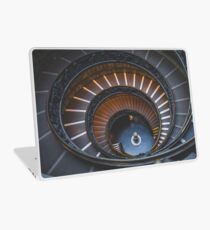 Stair, swirl, museum stair, museum, engraving, Laptop Skin