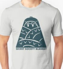 Camiseta ajustada Secret Society BLANKET Logotipo