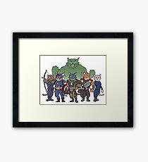 The Catvengers Framed Print