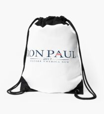 Ron Paul 2012 - Restore America Now Drawstring Bag